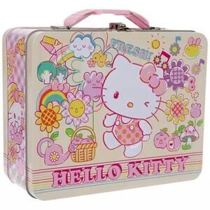 Hello Kitty Tin Lunch Box (Brand New) Style A